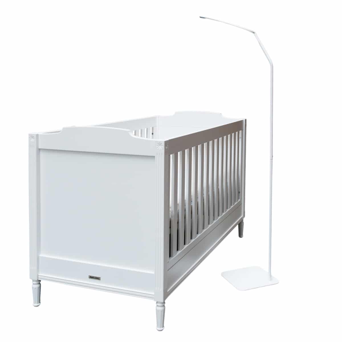 Theophile & Patachou - Voetsteun voor 2 hemels schuif Wit