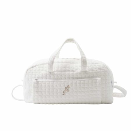 Theophile & Patachou - Weekendtas - Gewatteerd Ivoor Carrousel