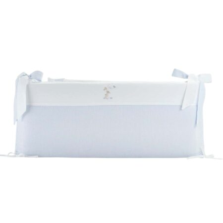 Théophile & patachou - Blue Garden Party - Bedbeschermer 60cm - Katoen (60x60x60cm) H:30cm