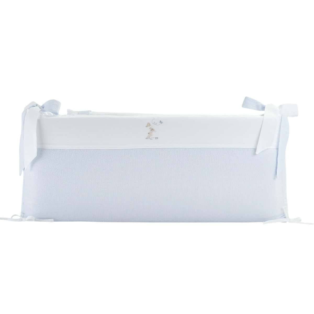 Théophile & patachou - Blue Garden Party - Bedbeschermer 60cm - Katoen (60x60x60cm) H:30cm