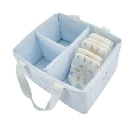 Théophile & patachou - Blue Garden Party - Grote verzorgingsmand - Gewatteerd