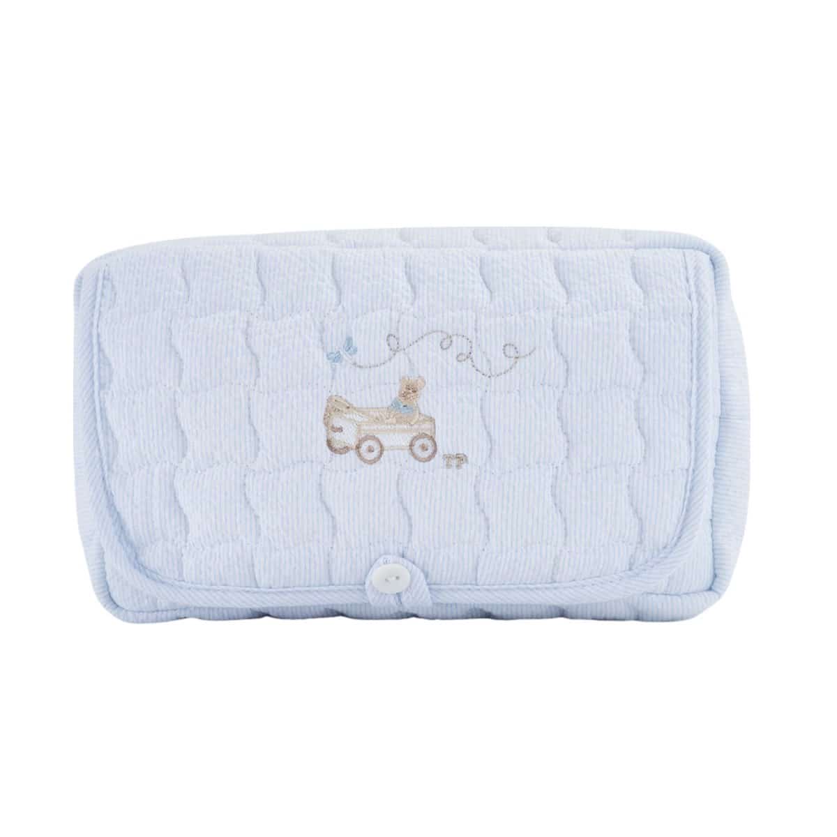 Théophile & patachou - Blue Garden Party - Reishoes vochtige doekjes - Gewatteerd