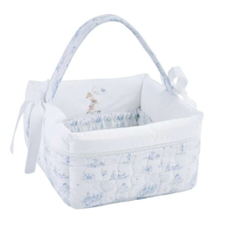 Théophile & patachou - Blue Garden Party - Verzorgingsmand - Gewatteerd gedrukt