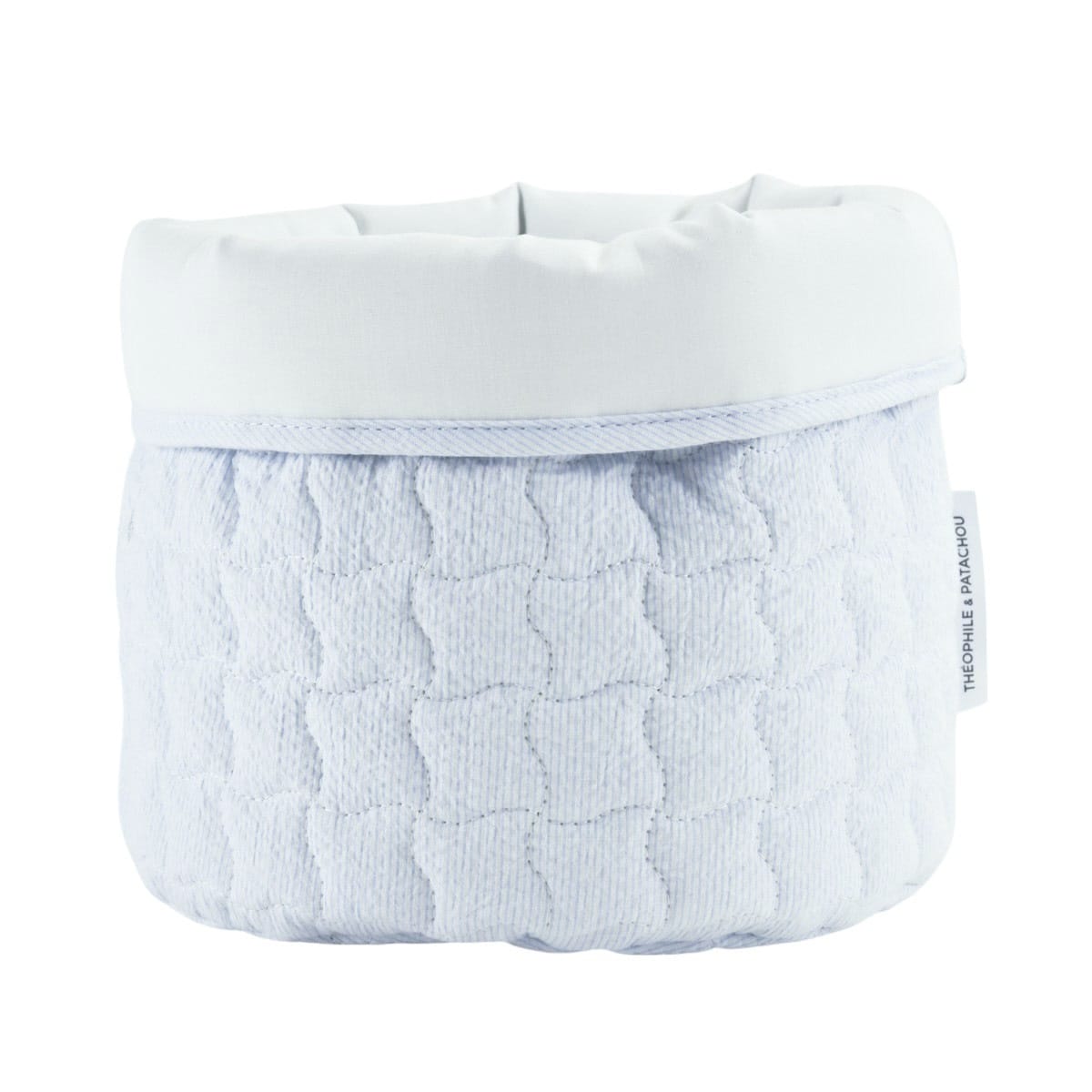 Théophile & patachou - Blue Garden Party - Verzorgingsmand rond - Gewatteerd