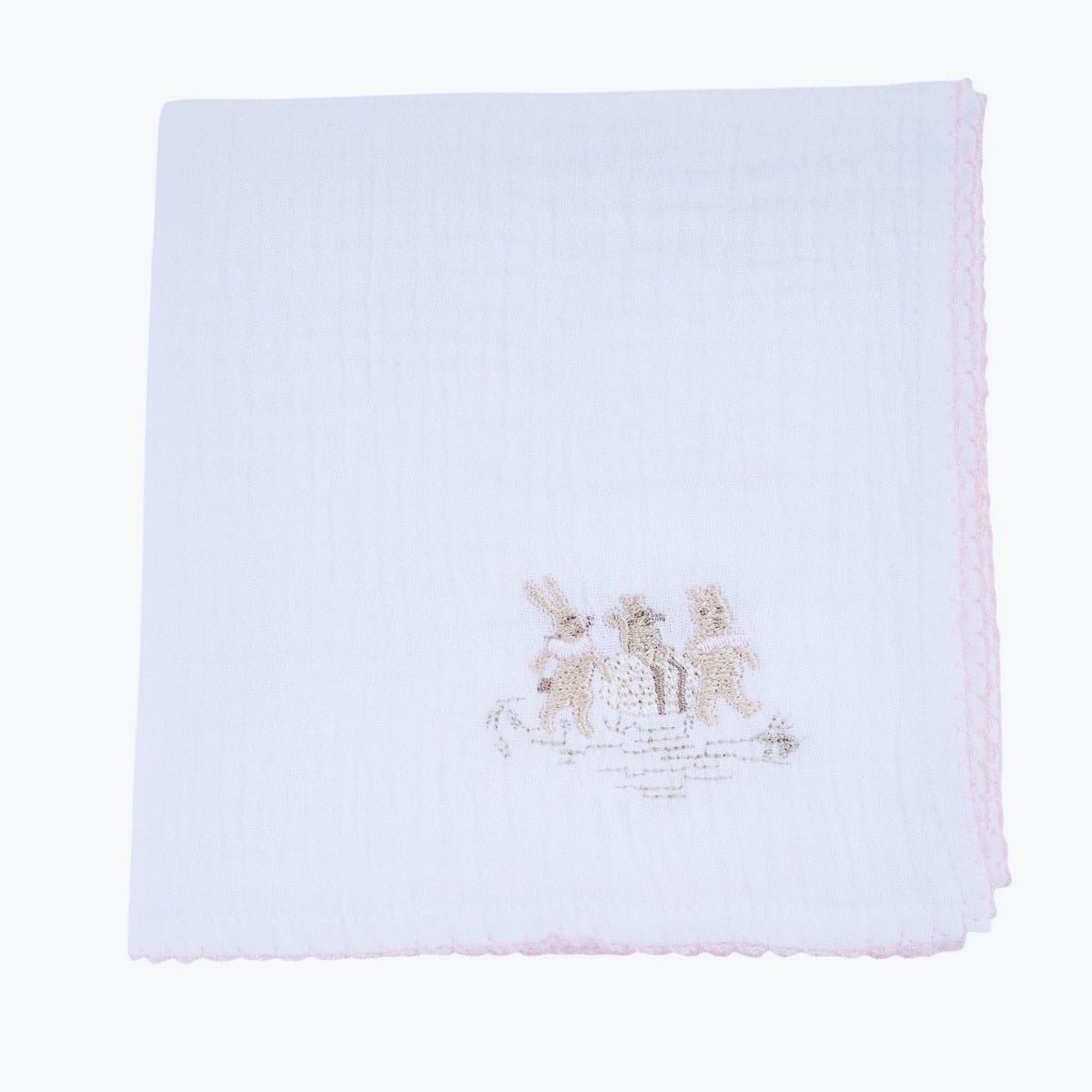 Théophile & patachou - Pink Garden Party - Tetradoek Schaap PP 3 vrienden