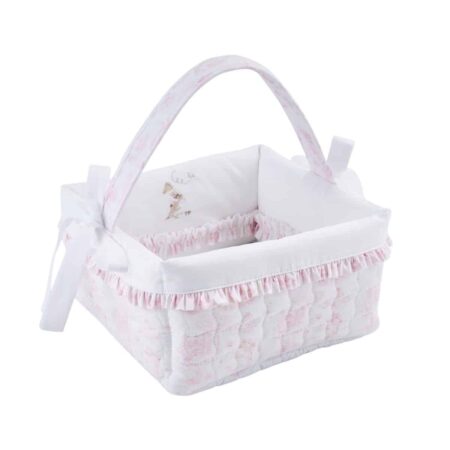 Théophile & patachou - Pink Garden Party - Verzorgingsmand - Gewatteerd gedrukt