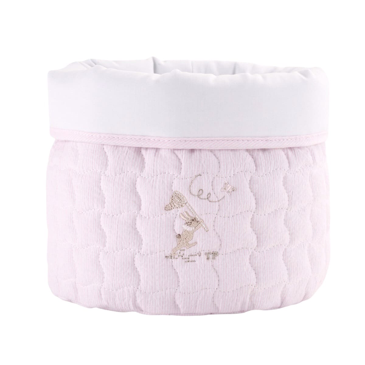 Théophile & patachou - Pink Garden Party - Verzorgingsmand rond - Gewatteerd