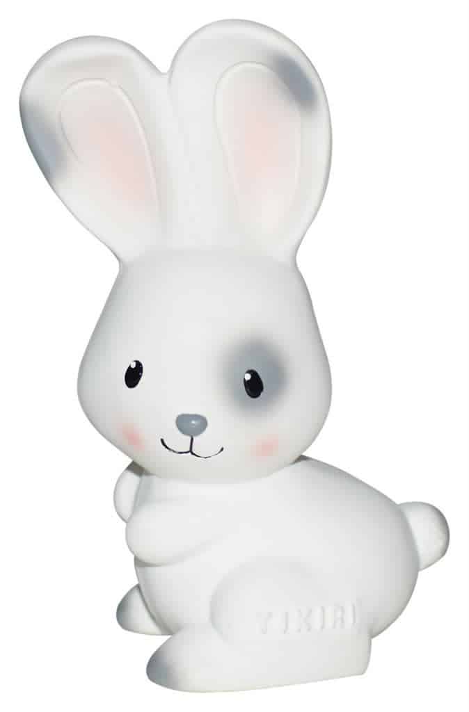 Tikiri - BIJTRING - MIJN EERSTE BOSDIERTJE / KONIJN , in natuurlijk rubber, 0+