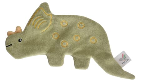 Tikiri - CRINKLE TOY Triceratops 11cm, on card, 0+