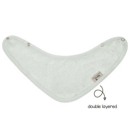 Timboo - Bandana Bib Doubled 36X20Cm - Riviera Blue