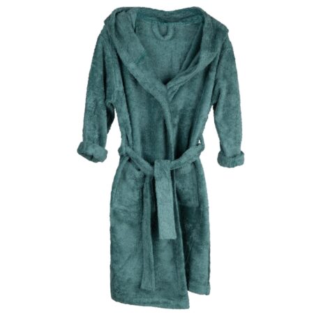 Timboo - Bath Robe (8-10Y) - Aspen Green