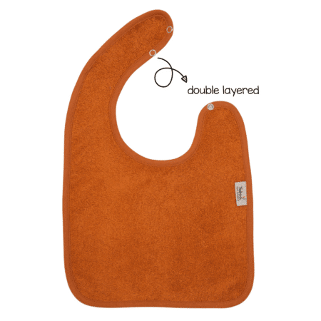 Timboo - Bib Doubled 26X38Cm - Inca Rust