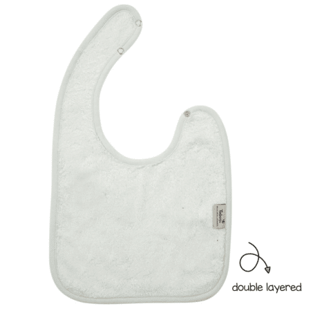 Timboo - Bib Doubled 26X38Cm - Riviera Blue