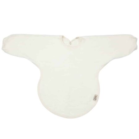 Timboo - Bib With Sleeves - Daisy White