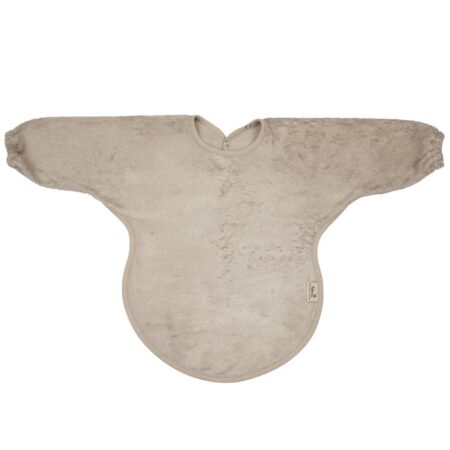 Timboo - Bib With Sleeves - Feather Grey