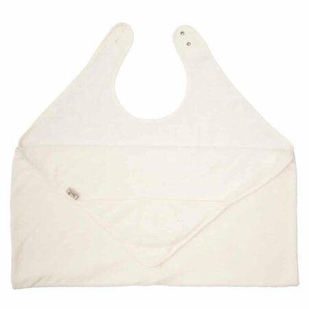 Timboo - Cuddle Towel Adult/Baby (98X104Cm) - Daisy White