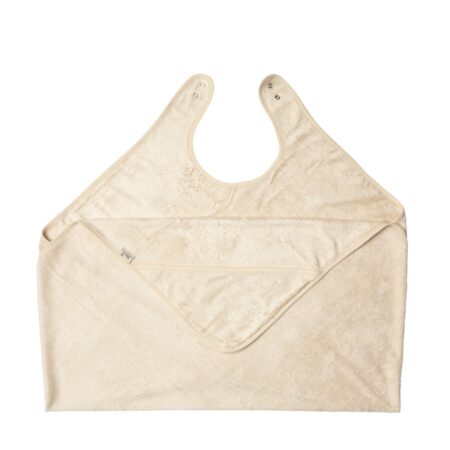 Timboo - Cuddle Towel Adult/Baby (98X104Cm) - Frosted Almond