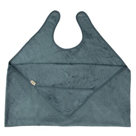 Timboo - Cuddle Towel Adult/Baby (98X104Cm) - Marin