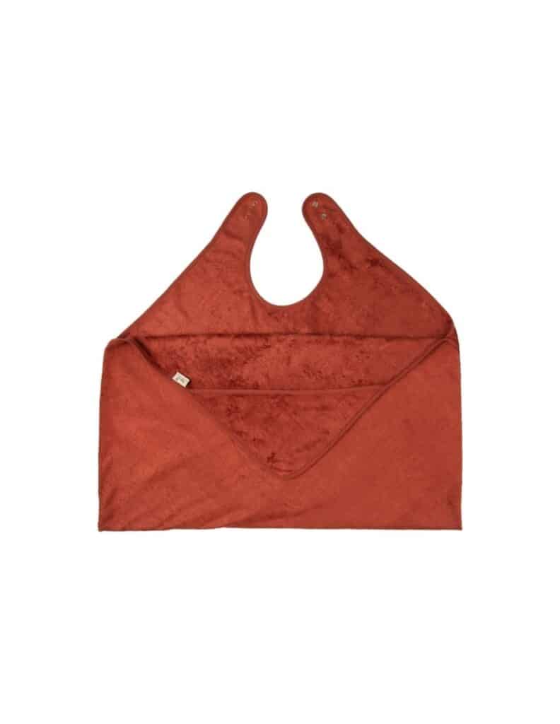 Timboo - Cuddle Towel Adult/Baby (98X104Cm) - Rosewood