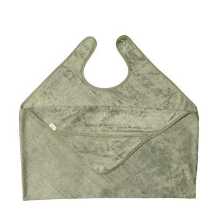 Timboo - Cuddle Towel Adult/Baby (98X104Cm) - Whisper Green