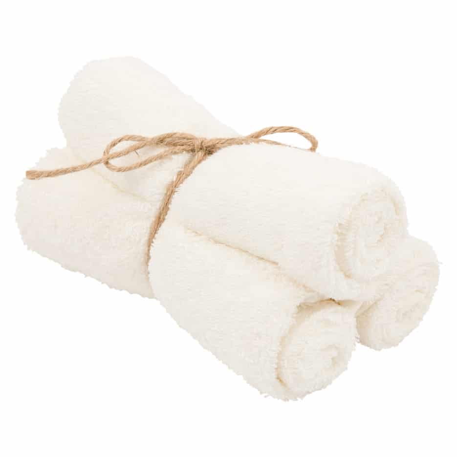 Timboo - Guest Towel 29.5X50Cm (3 Pcs) - Daisy White
