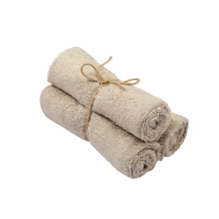 Timboo - Guest Towel 29.5X50Cm (3 Pcs) - Feather Grey