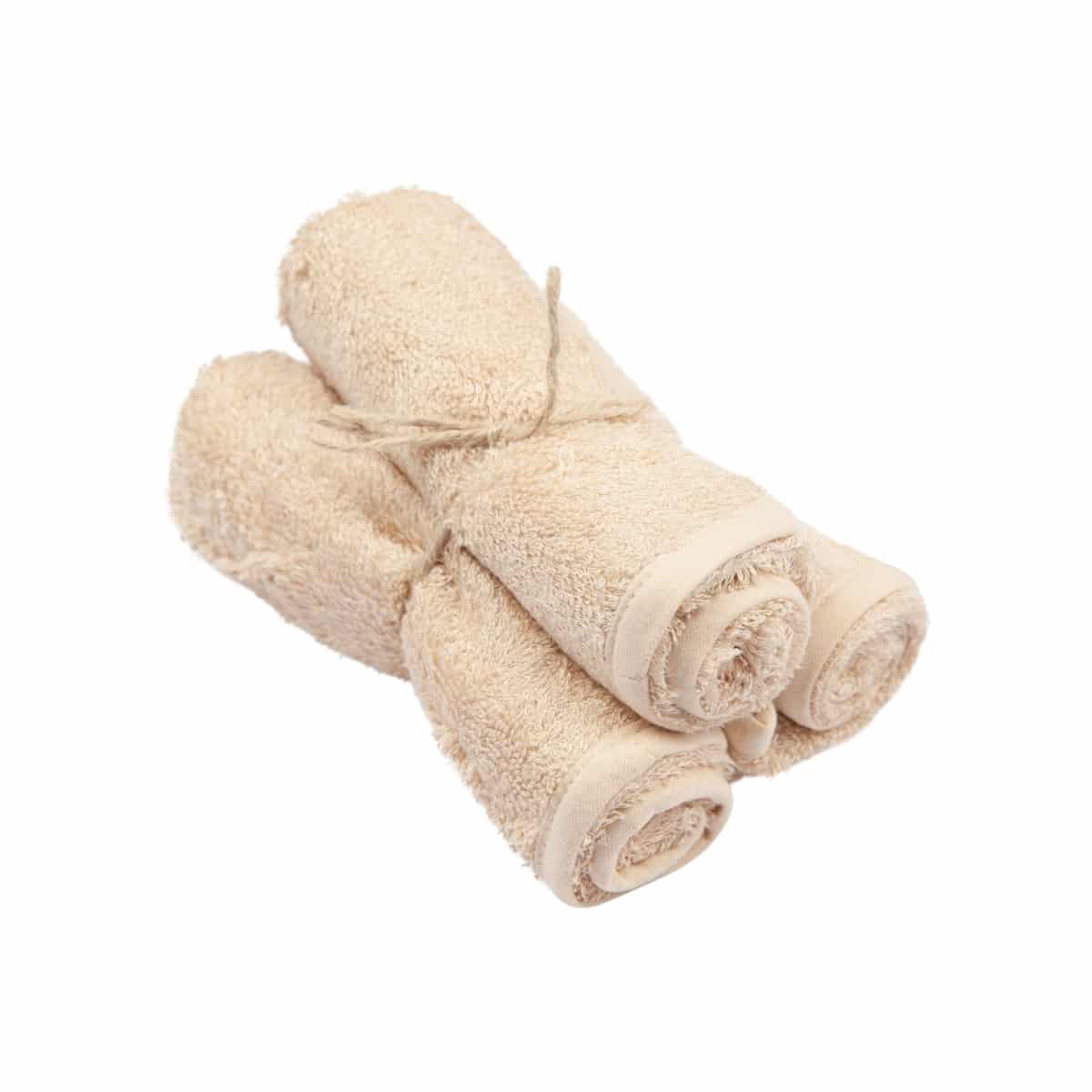 Timboo - Guest Towel 29.5X50Cm (3 Pcs) - Frosted Almond