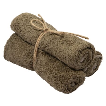 Timboo - Guest Towel 29.5X50Cm (3 Pcs) - Jungle Green