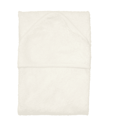 Timboo - Hooded Towel (74X74Cm) - Daisy White