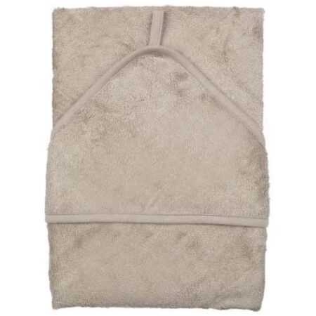 Timboo - Hooded Towel Xxl (95X95Cm) - Feather Grey