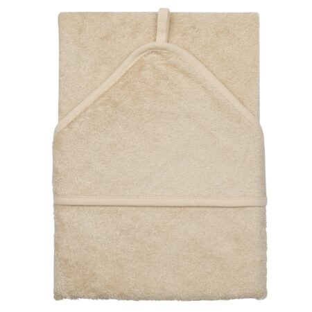 Timboo - Hooded Towel Xxl (95X95Cm) - Frosted Almond