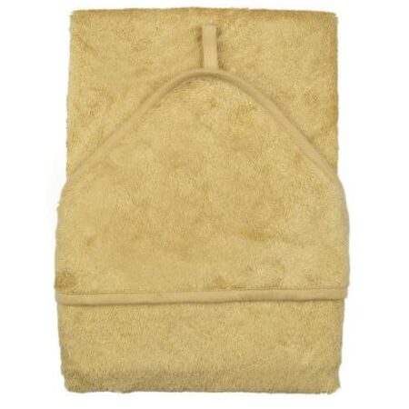 Timboo - Hooded Towel Xxl (95X95Cm) - Honey Yellow