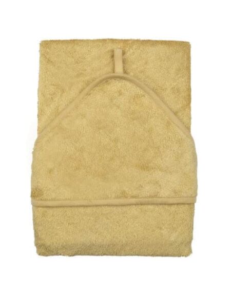 Timboo - Hooded Towel Xxl (95X95Cm) - Honey Yellow
