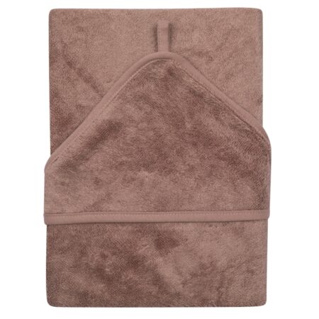 Timboo - Hooded Towel Xxl (95X95Cm) - Mellow Mauve