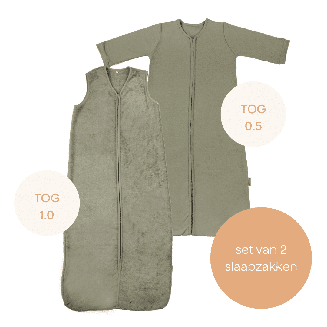 Timboo - Multi-Season Sleeping Bag 70Cm (Tog 0.5 & 1.0) - Whisper Green