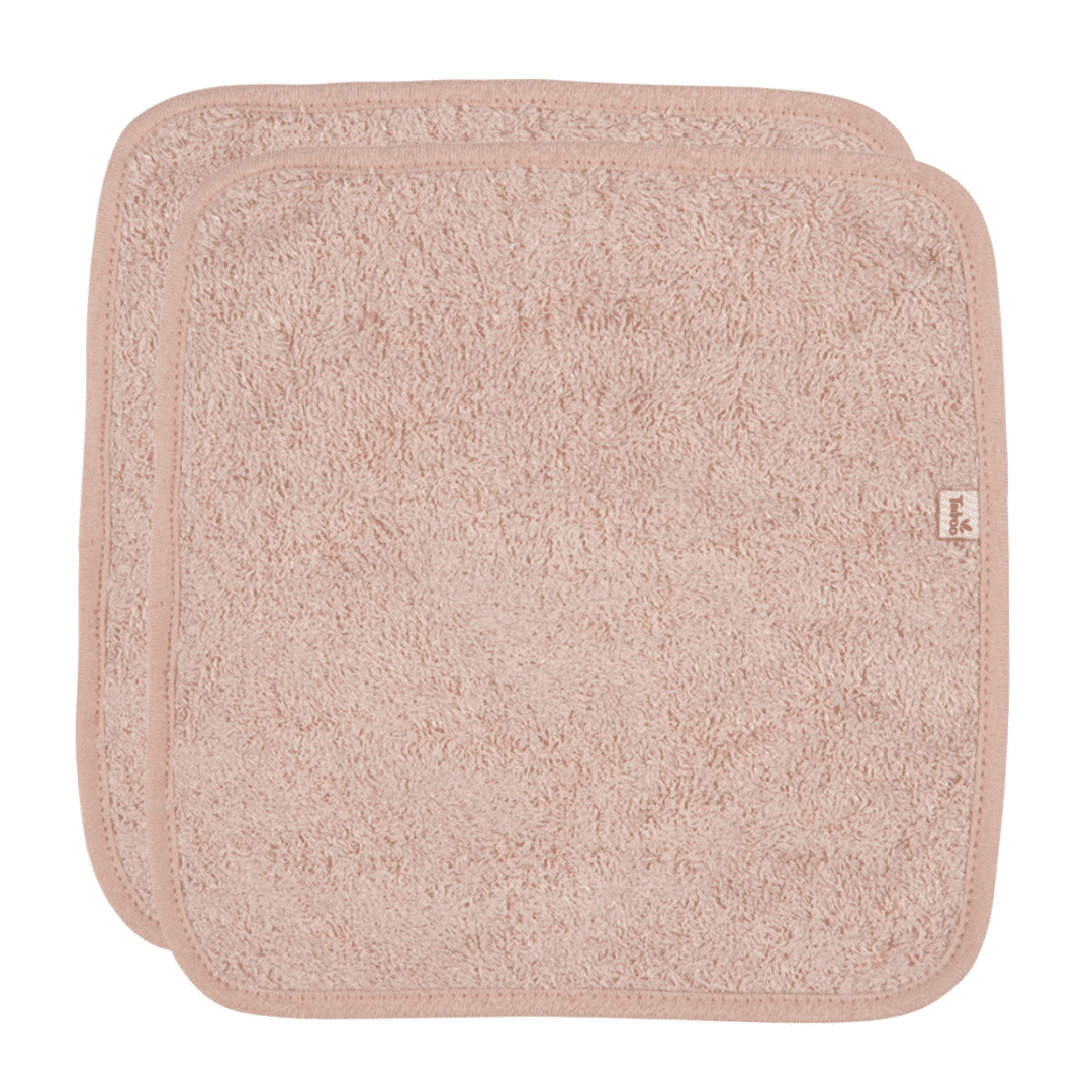Timboo - Reusable Soft Wipes 20X20Cm (6 Pieces) - Misty Rose