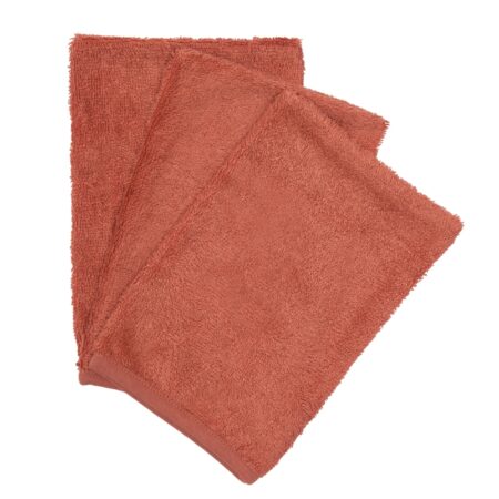 Timboo - Washcloth (3 Pieces) - Apricot Blush