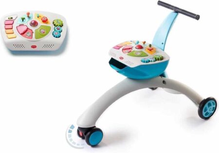 Tiny Love - 5-in-1 Walk Behind & Ride On Blue