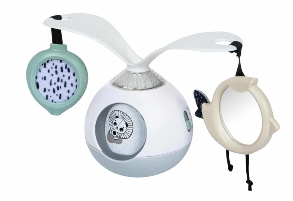 Tiny Love - Tl Tummy Time Mobile Black & White