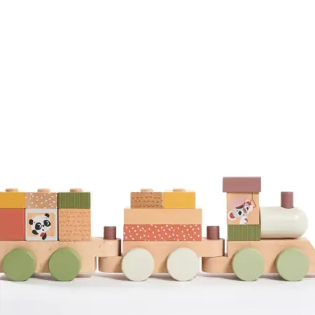 Tiny Love - Wooden Stacking Train - Boho Chic