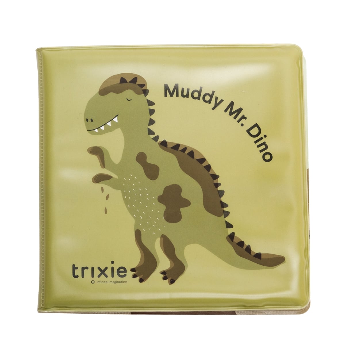 Trixie - Colour changing bath book - Muddy Mr. Dino