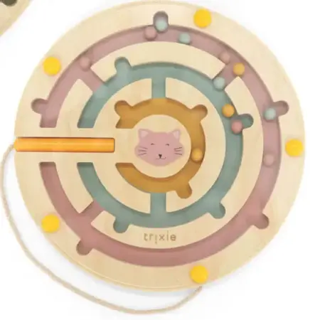 Trixie - Houten magnetisch doolhof - Mrs. Cat