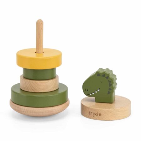 Trixie - Houten stapeltoren - Mr. Dino
