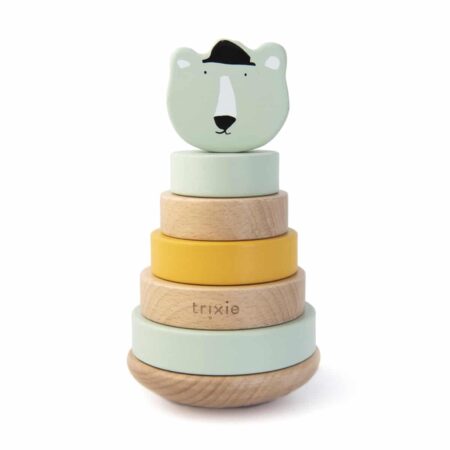 Trixie - Houten stapeltoren - Mr. Polar Bear