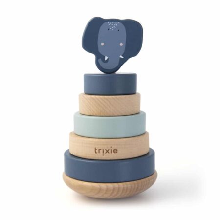 Trixie - Houten stapeltoren - Mrs. Elephant