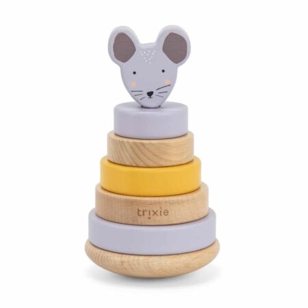 Trixie - Houten stapeltoren - Mrs. Mouse