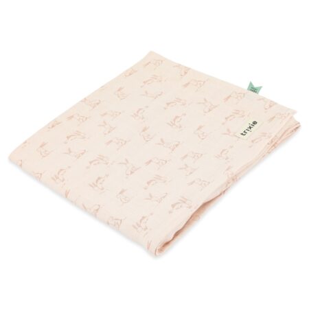 Trixie - Muslin cloth | 110x110cm - Rosy Rabbit