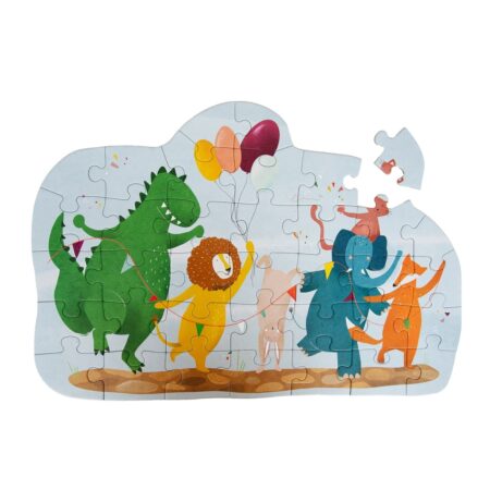 Trixie - Shape puzzle - Birthday party - 36 pcs