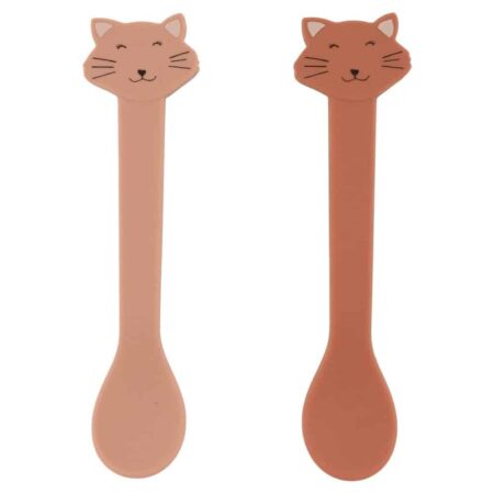 Trixie - Siliconen lepel 2-pack - Mrs. Cat