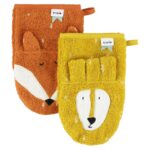 Trixie - Washandje 2-pack | Mr. Lion - Mr. Fox